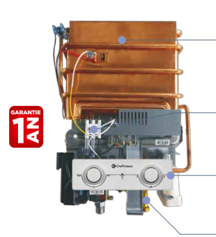 chaffoteaux chauffe eau gaz